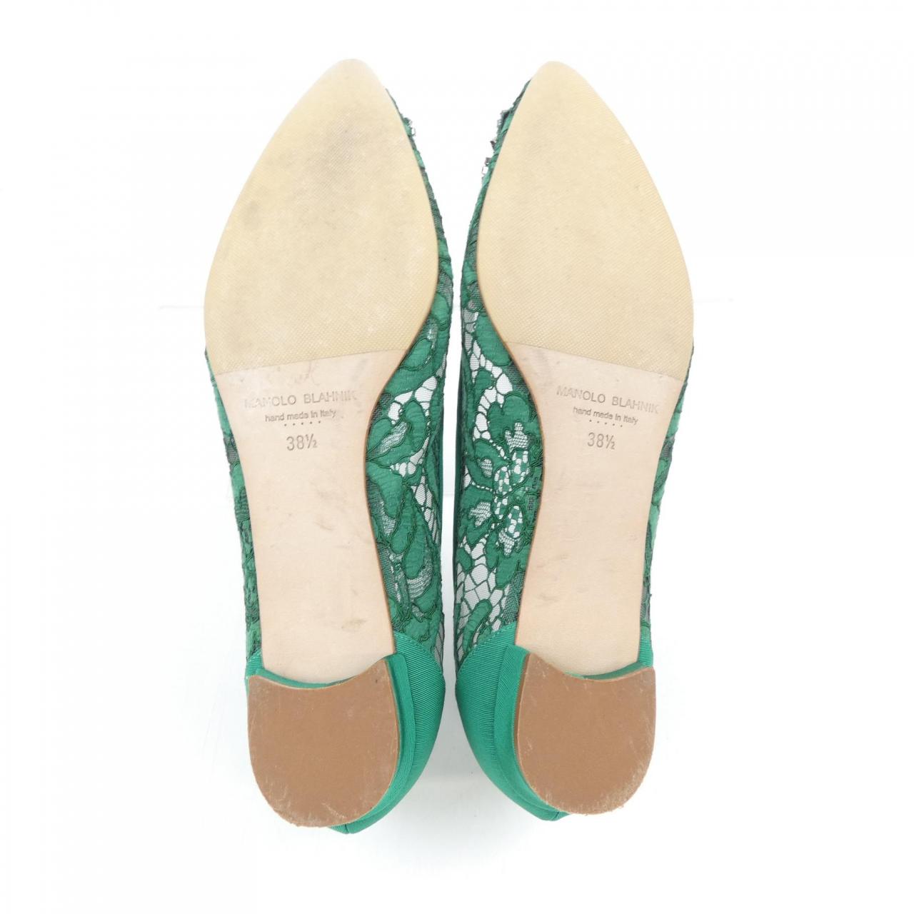 Manolo MANOLO BLAHNIK HANGISIFLAT LACE flat shoes