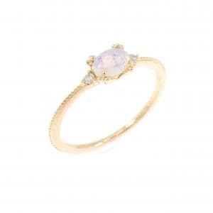 アガット オパール ピンキーリング