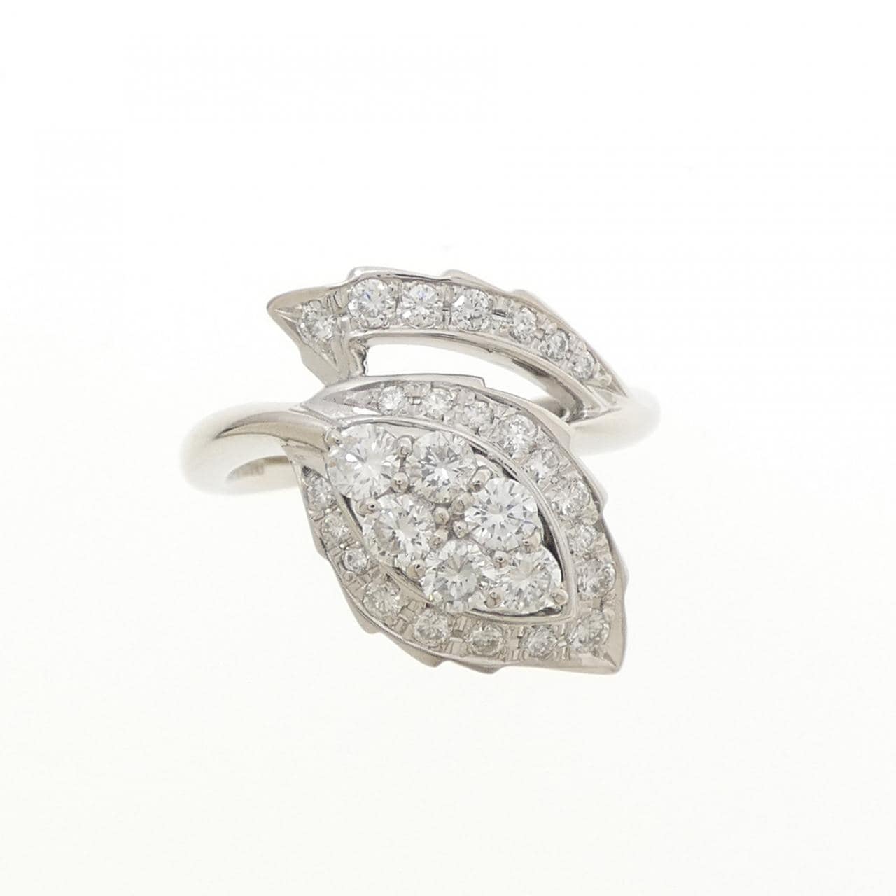 PT900 リーフ ダイヤモンド リング 1.00CT