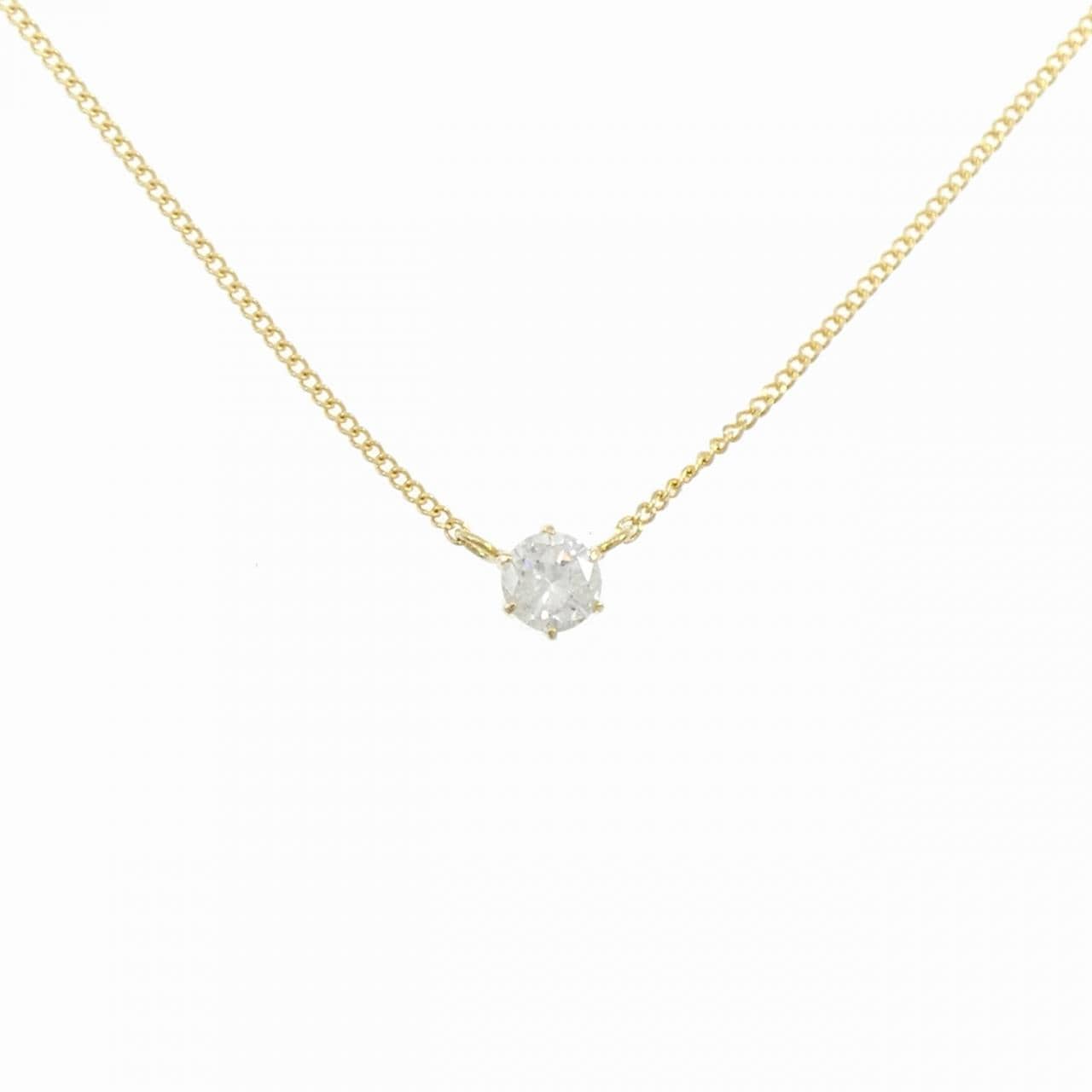 K18YG ダイヤモンド ネックレス 0.20CT