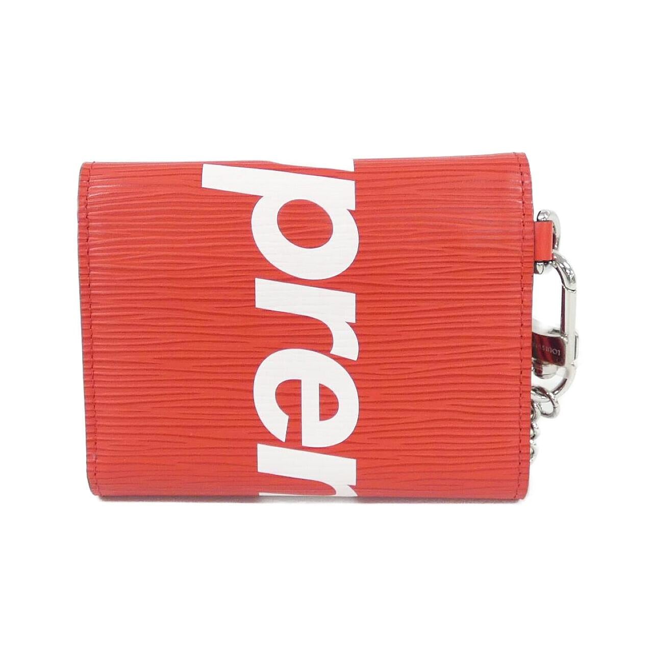 ルイヴィトン エピ(SUPREME) チェーン ウォレット M67755 財布