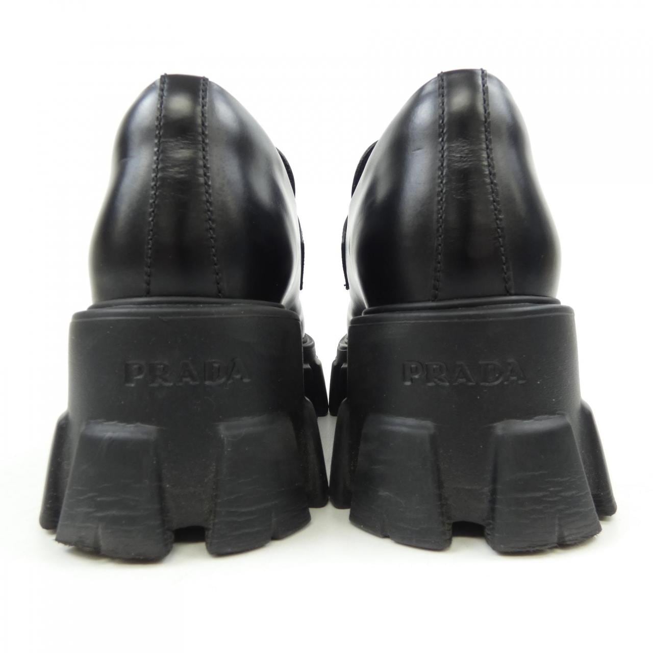 プラダ PRADA モノリス ローファー トライアングルロゴ 1D649M シューズ