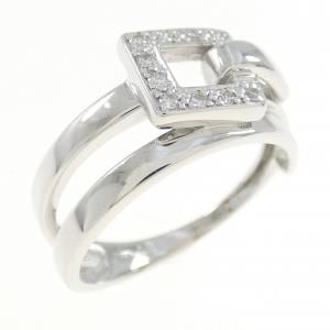 750WG ダイヤモンド リング 0.08CT