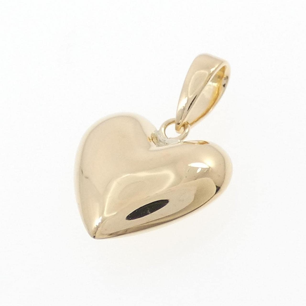 K18YG heart pendant