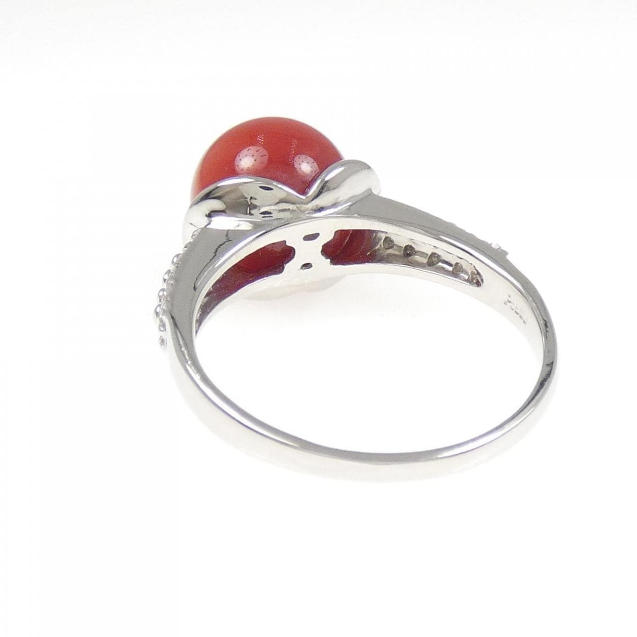 PT900 サンゴ リング 10mm