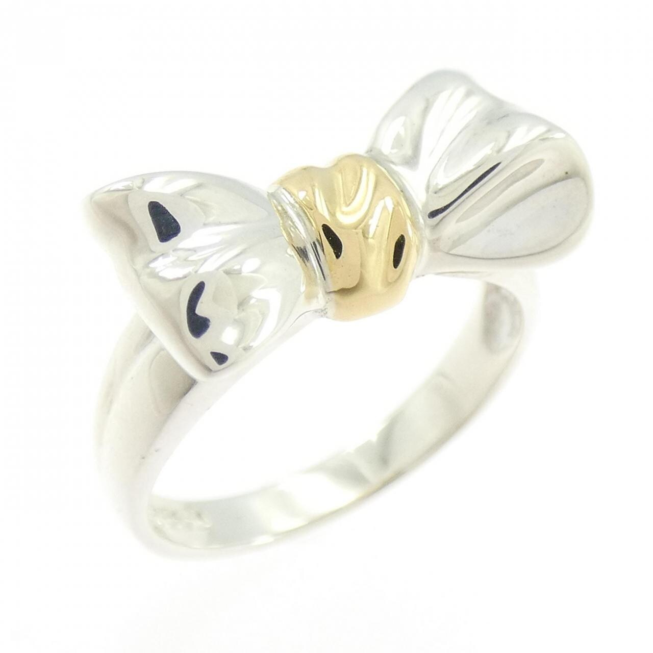 【ヴィンテージ】ティファニー 925/750YG リング