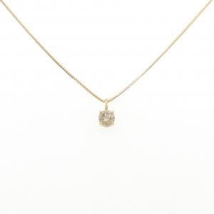 K18YG ダイヤモンド ネックレス 0.70CT
