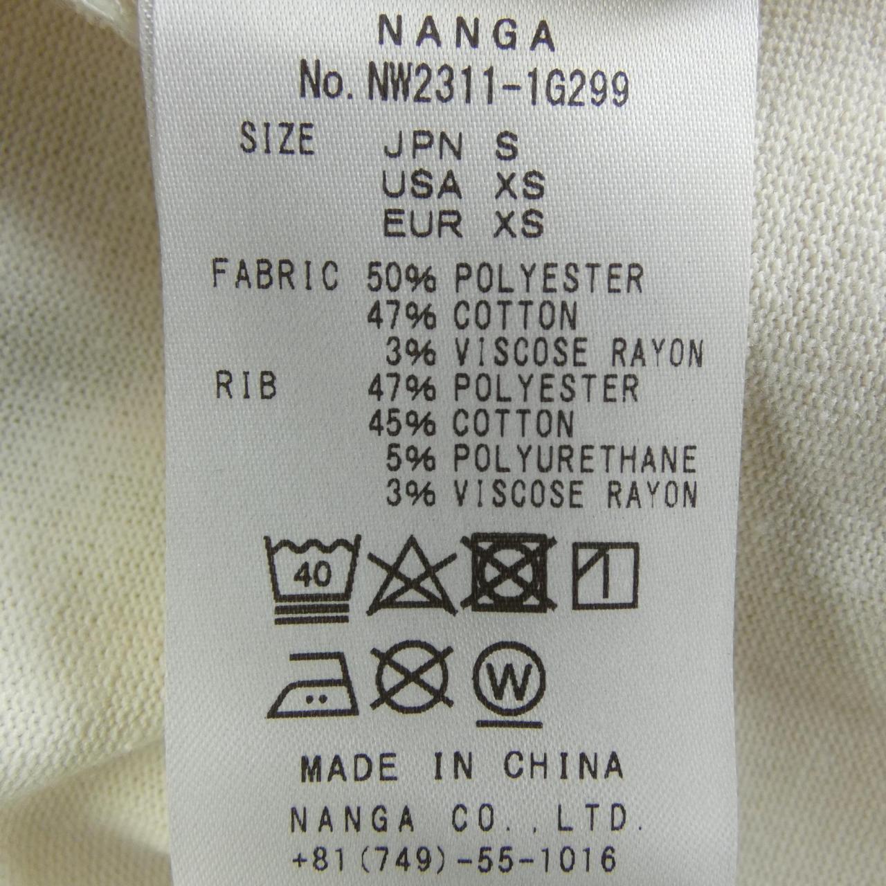 ナンガ NANGA Tシャツ