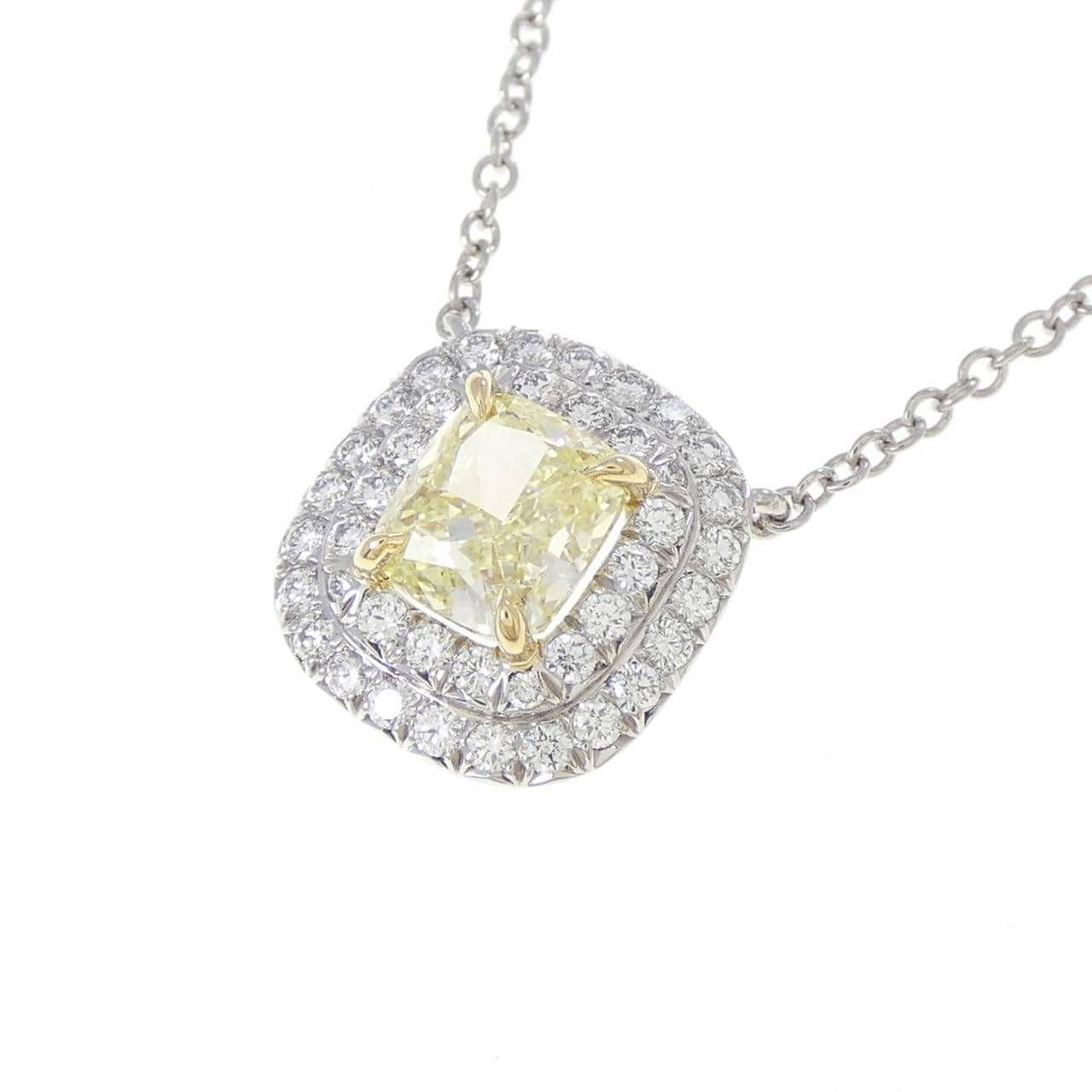 ティファニー ソレスト ネックレス 0.64CT FY VVS2