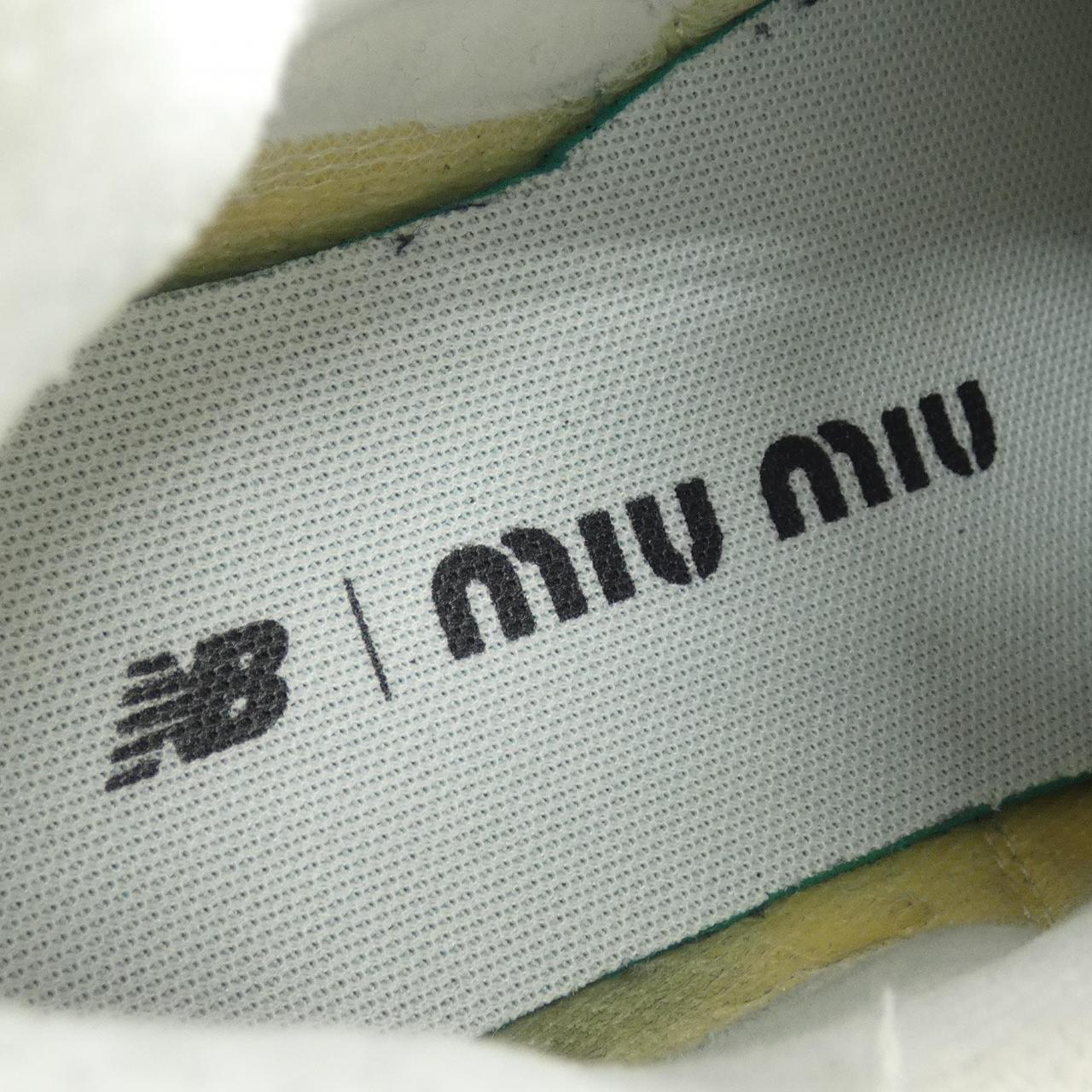 ミュウミュウ MIU MIU NEW BALANCE 574 5E765D スニーカー