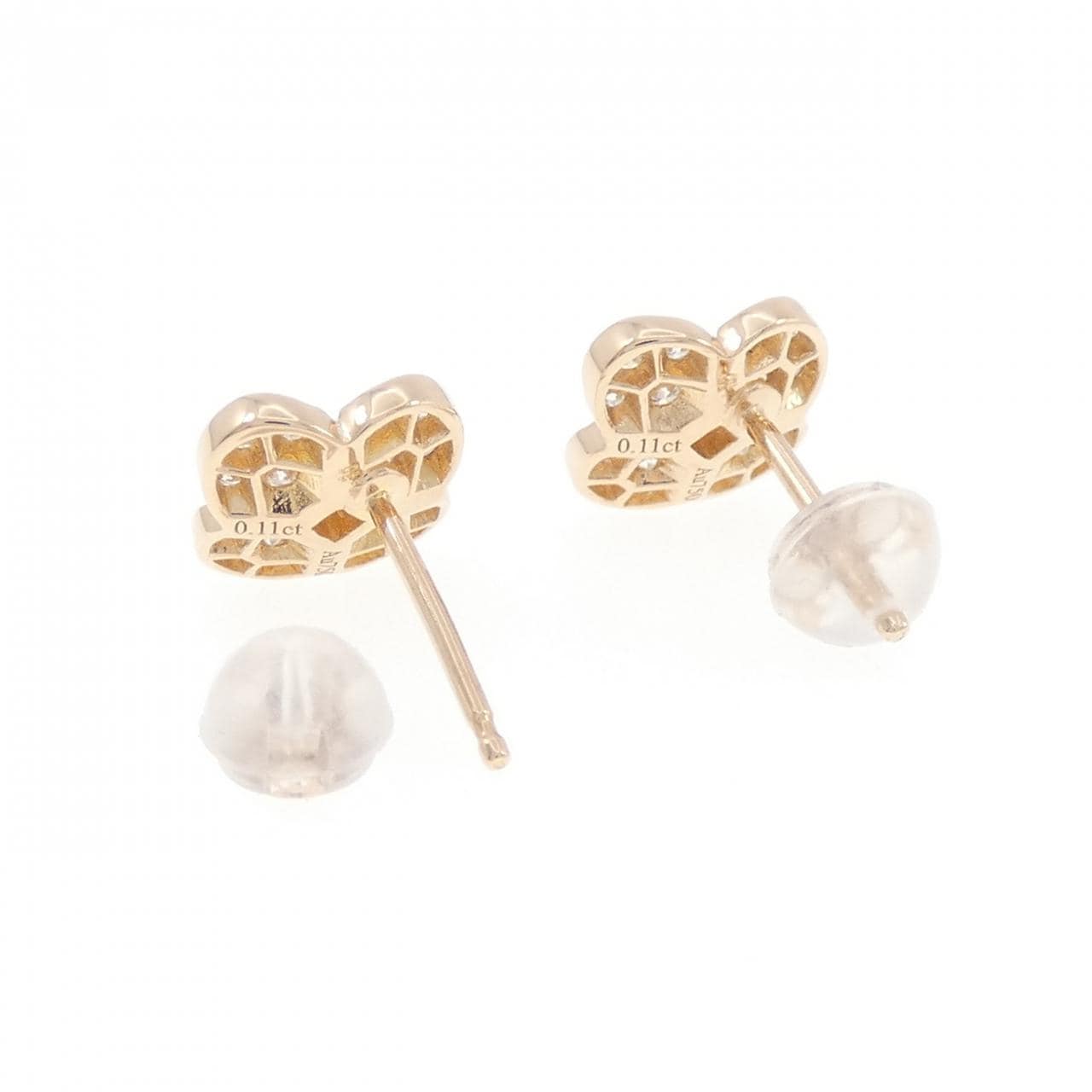 チャーミー ダイヤモンド ピアス 0.22CT