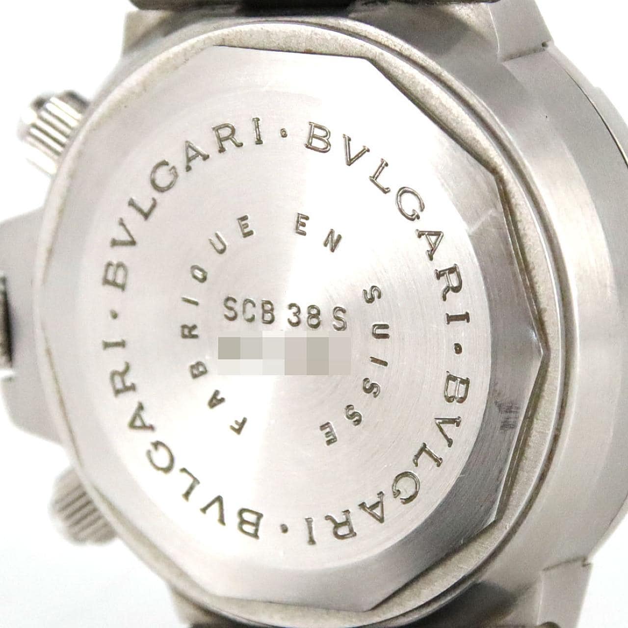 【ノーメンテナンス還元価格】ブルガリ スクーバクロノ SCB38S/SCB38SV/AT SS 自動巻