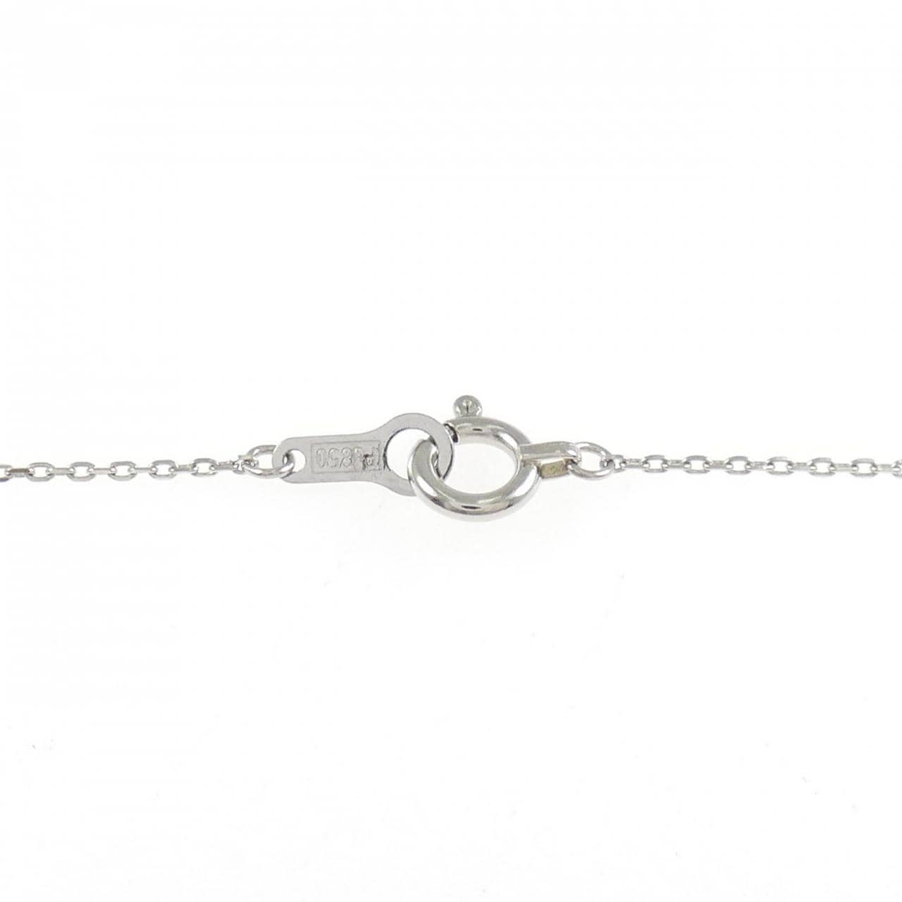 PT950/PT850 ダイヤモンド ネックレス 0.14CT