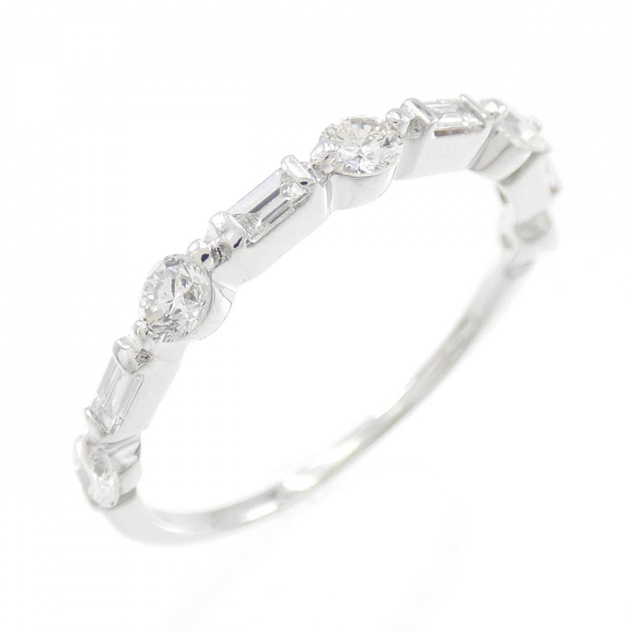 K18WG ダイヤモンド リング 0.45CT