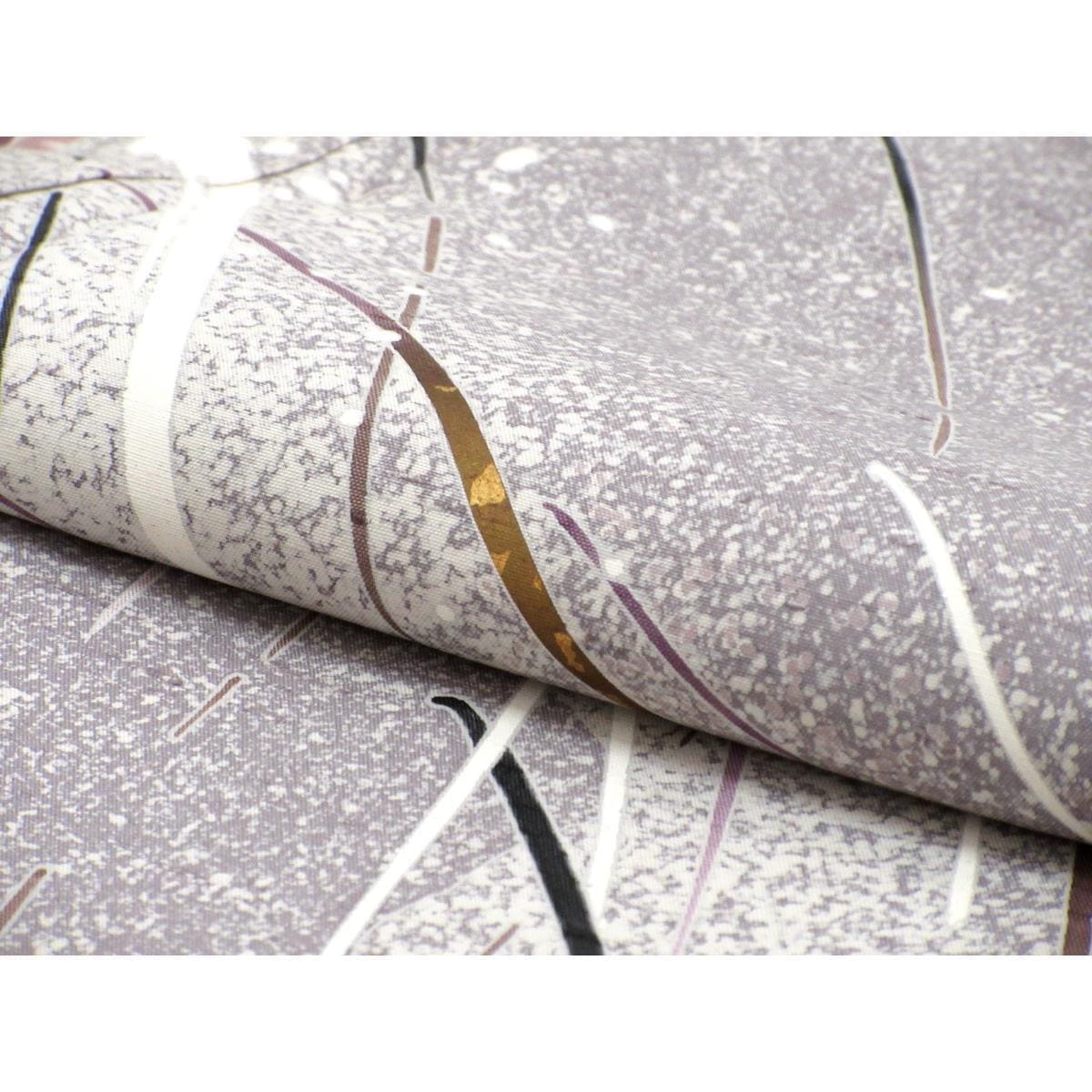 訪問着【牛首紬】