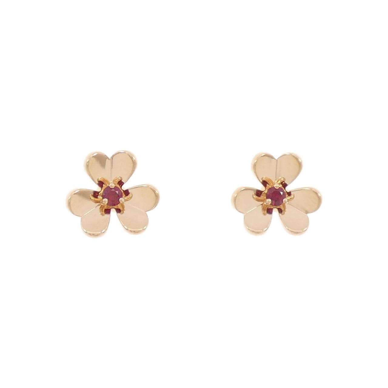 ヴァンクリーフ&アーペル フリヴォル ミニ ピアス