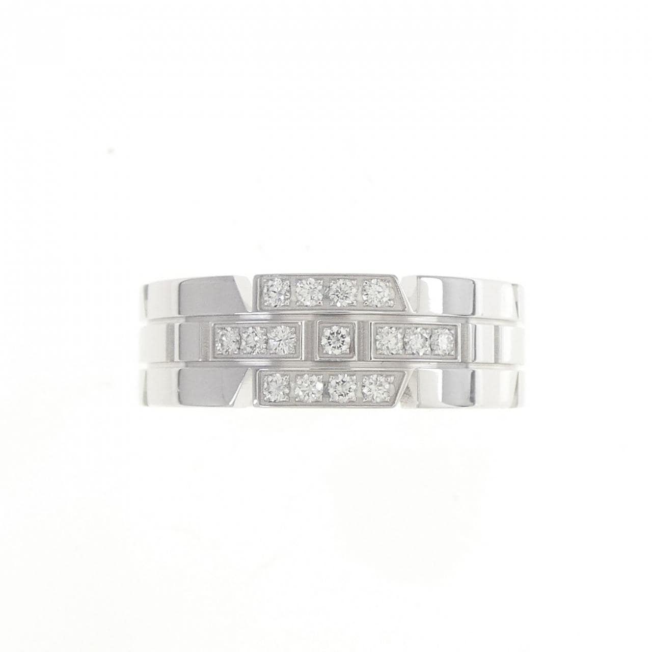 Cartier Tank Française half diamond Ring