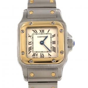 Cartier Santos Galbe SM Combi W20012C4 SSxYG石英