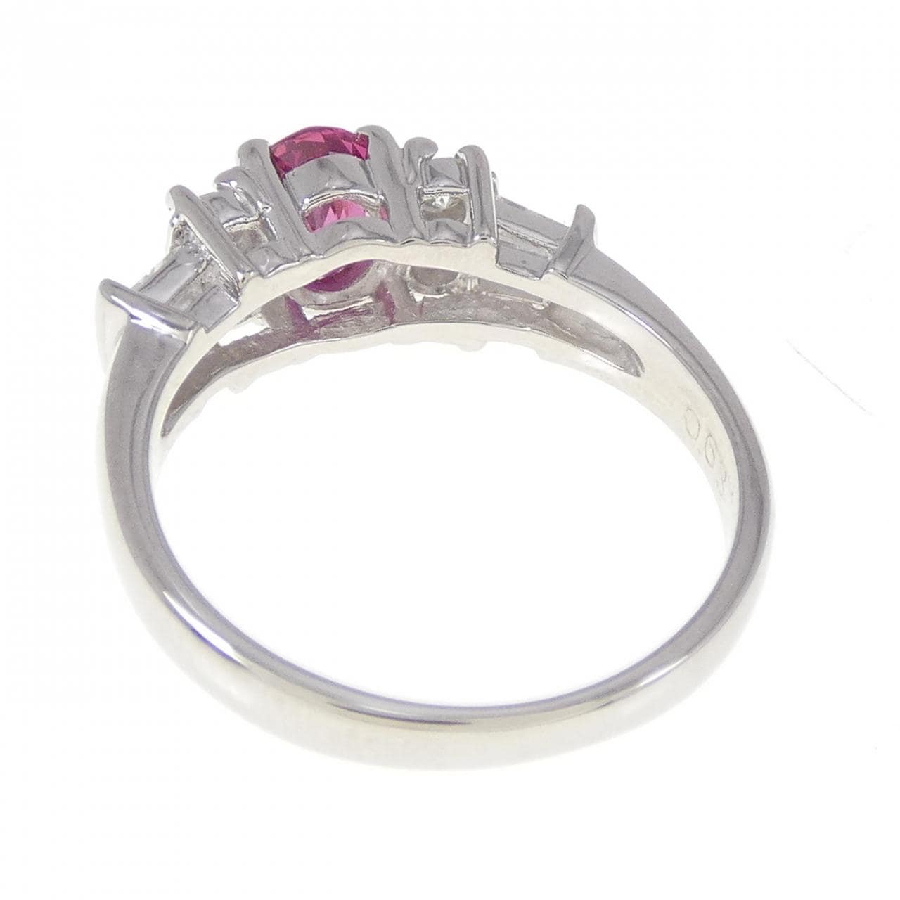 PT ルビー リング 0.63CT