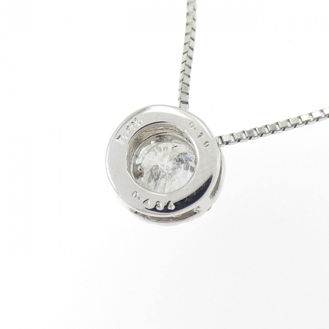 PT900/PT850 ダイヤモンド ネックレス 0.434CT