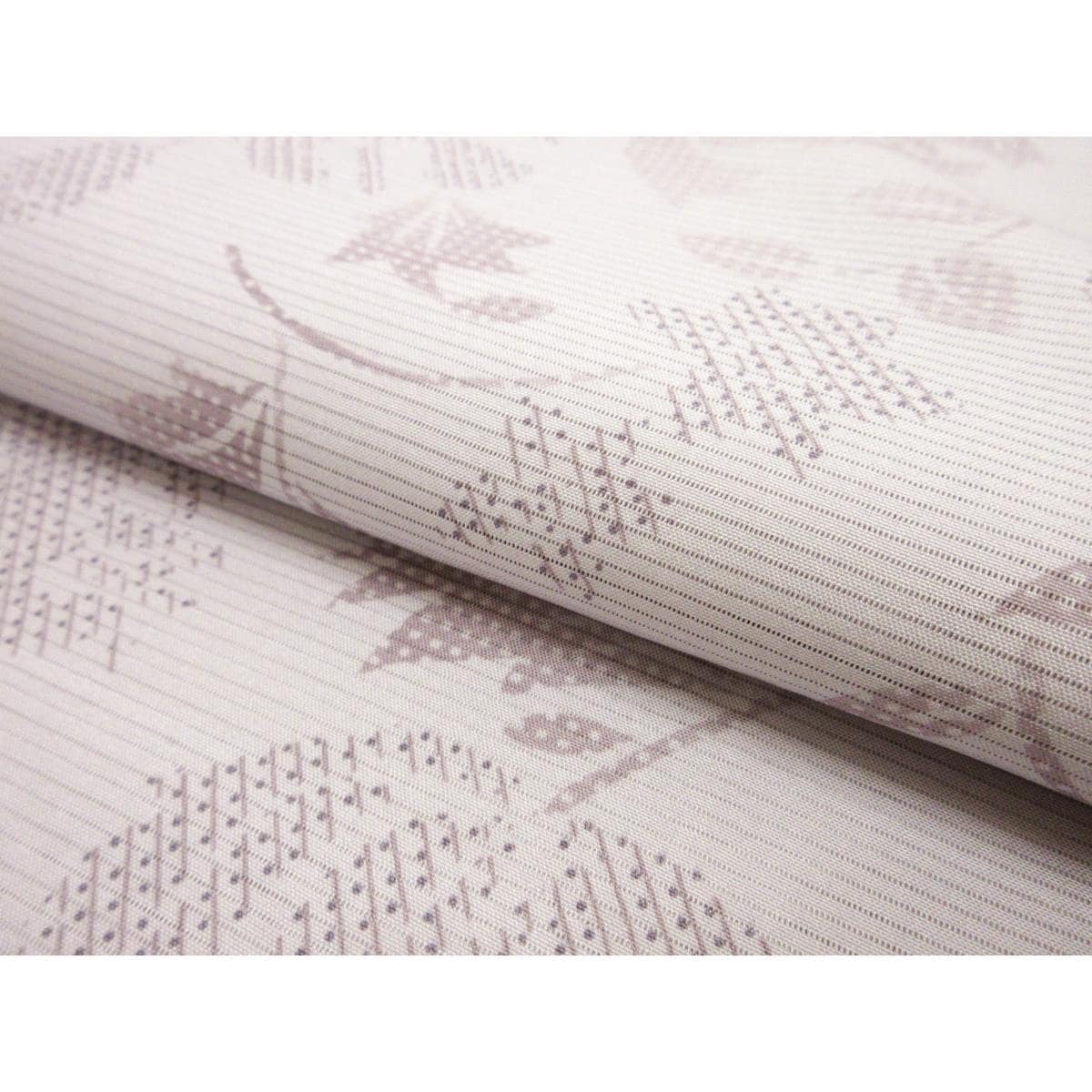 【新品】単衣　駒絽小紋