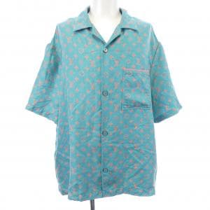 ルイヴィトン LOUIS VUITTON モノグラムショートスリーブシルクシャツ HTS06WUPP S／Sシャツ