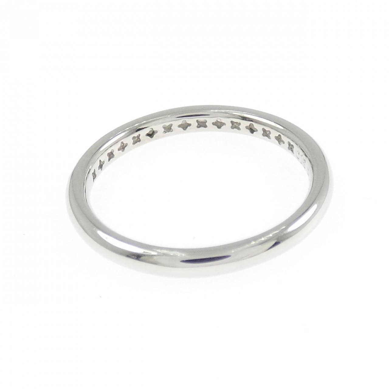 PT950 ハーフエタニティ ダイヤモンド リング 0.15CT