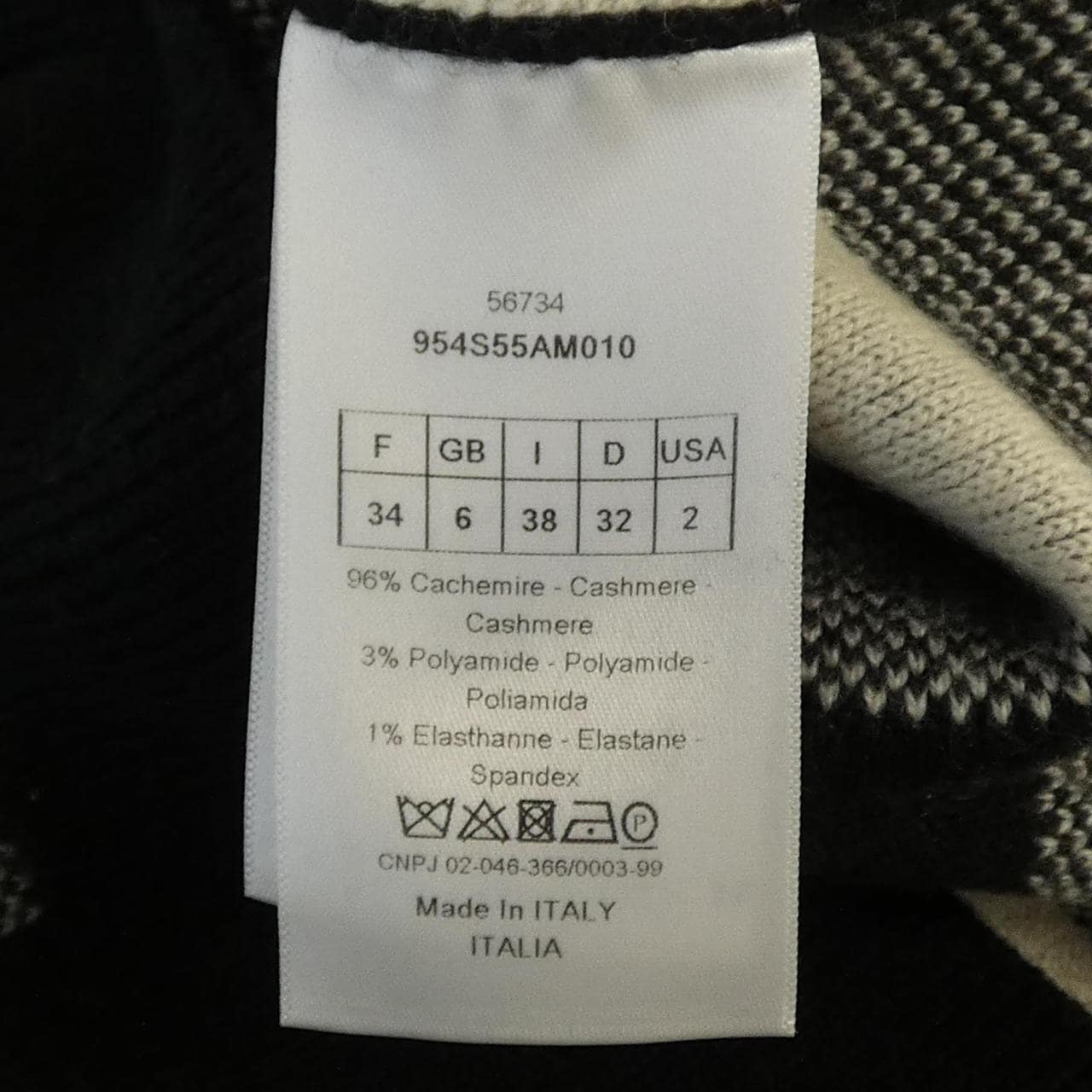 クリスチャンディオール CHRISTIAN DIOR J'ADIOR8 954S55AM010 ニット