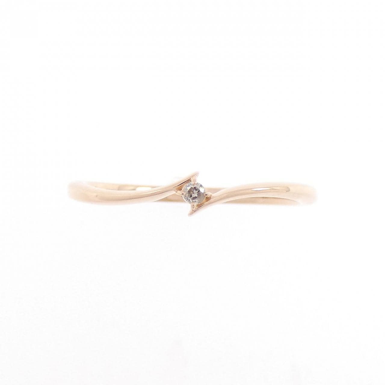 K10PG ダイヤモンド リング 0.01CT
