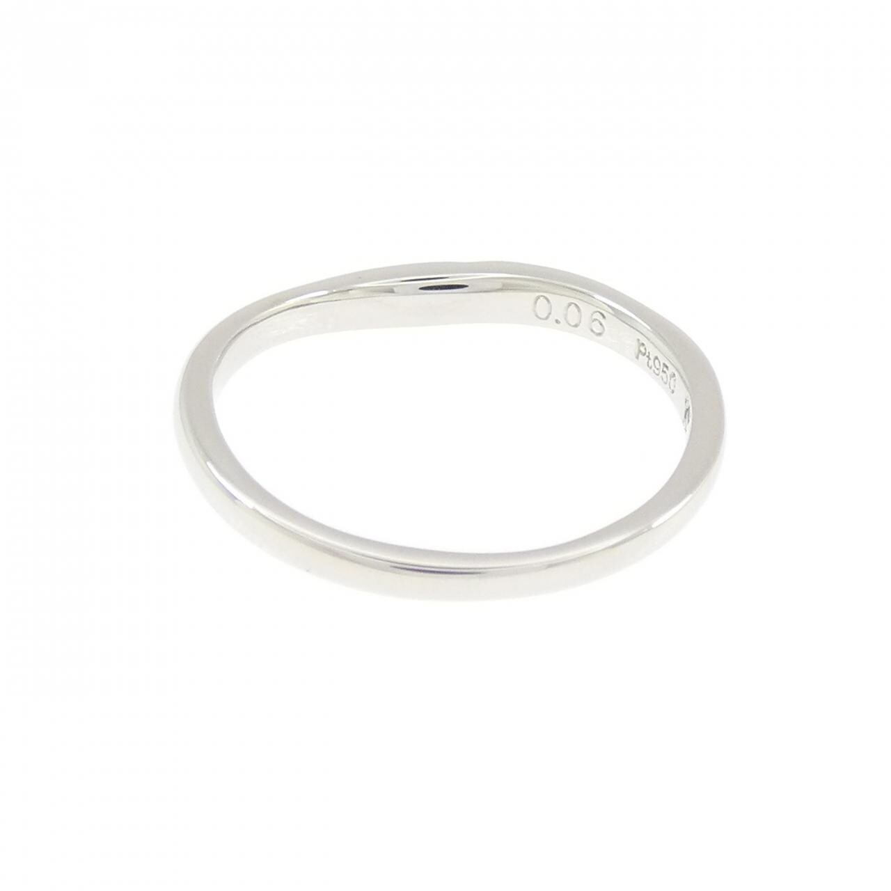 PT950 ダイヤモンド リング 0.06CT