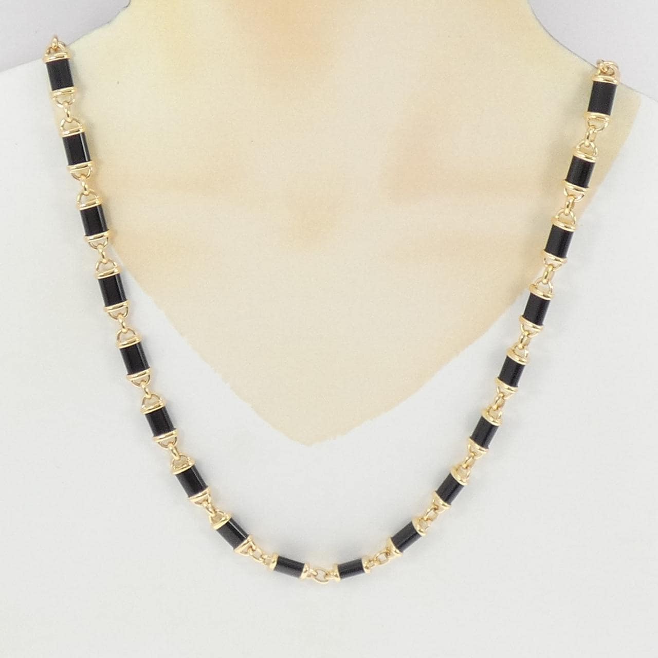 【ヴィンテージ】ヴァンクリーフ&アーペル オニキス ネックレス