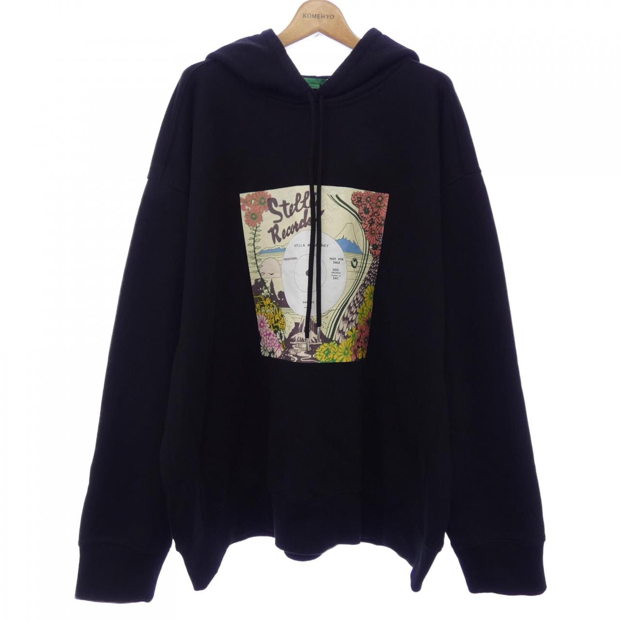 ステラマッカートニー STELLA MCCARTNEY レコードフーディ パーカー