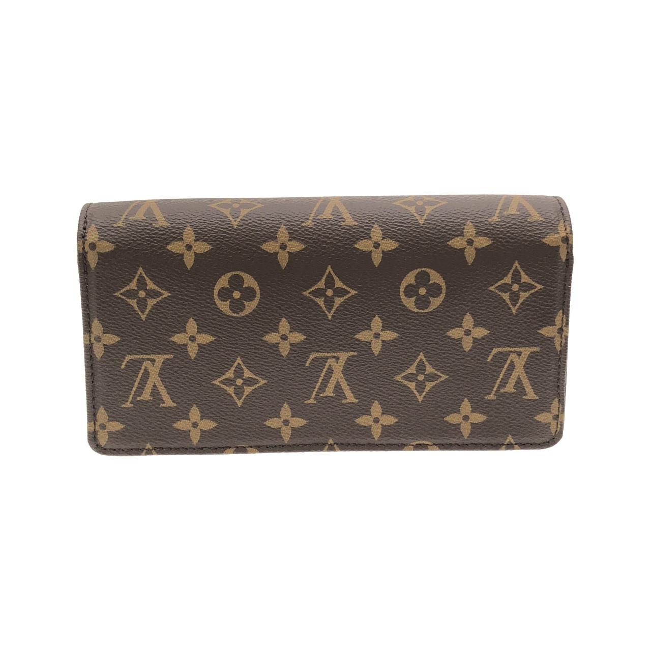 ルイヴィトン モノグラム ウォレット オン チェーン リリー M82509 ショルダーバッグ