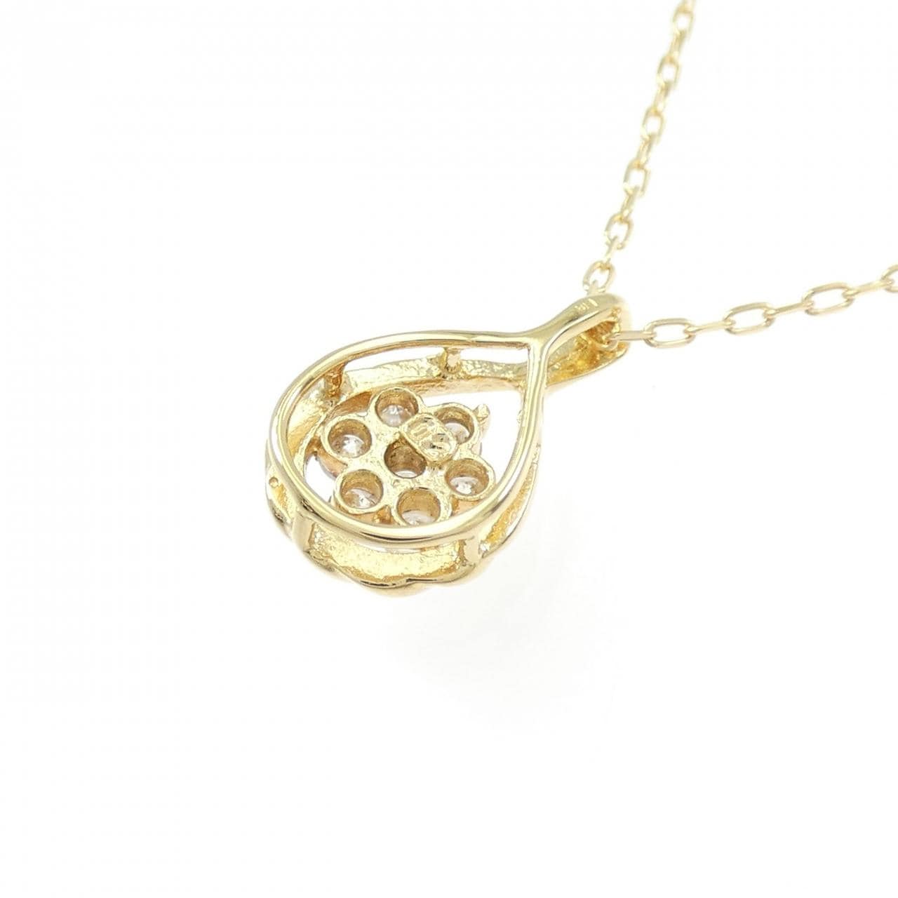 K18YG ダイヤモンド ネックレス 0.2CT