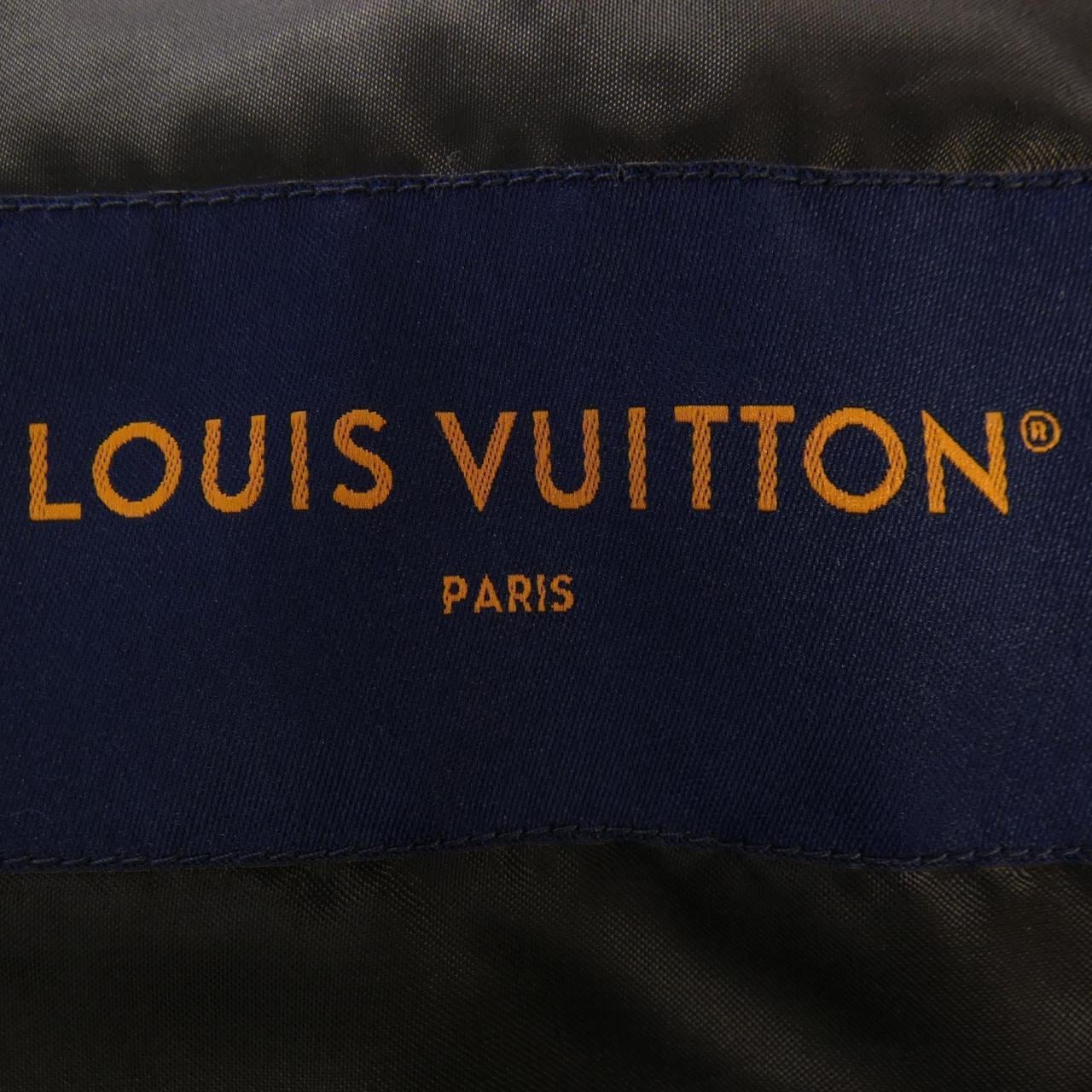 ルイヴィトン LOUIS VUITTON モノグラムレザーフーデッドダウンジャケット HOL15ETV8 ダウンジャケット