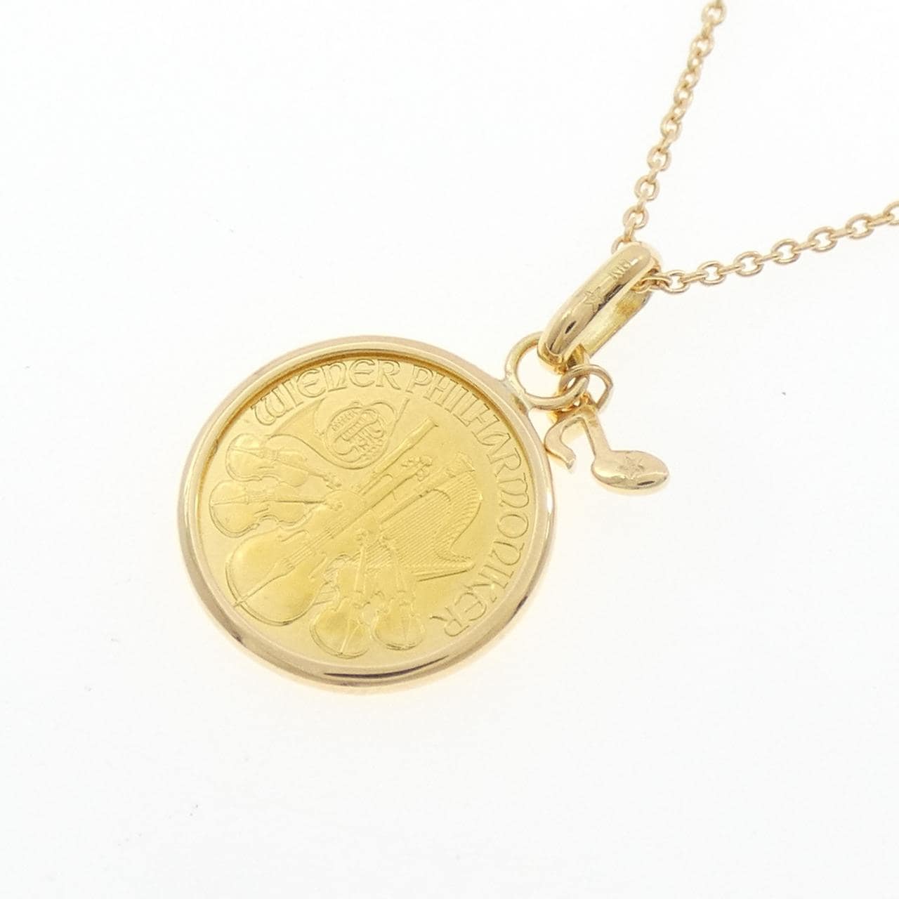 ギンザ タナカ K18YG ネックレス