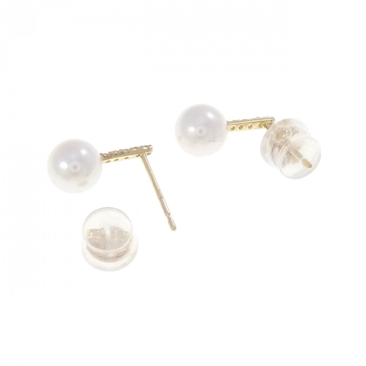 K18YG アコヤパール ピアス 5.8mm