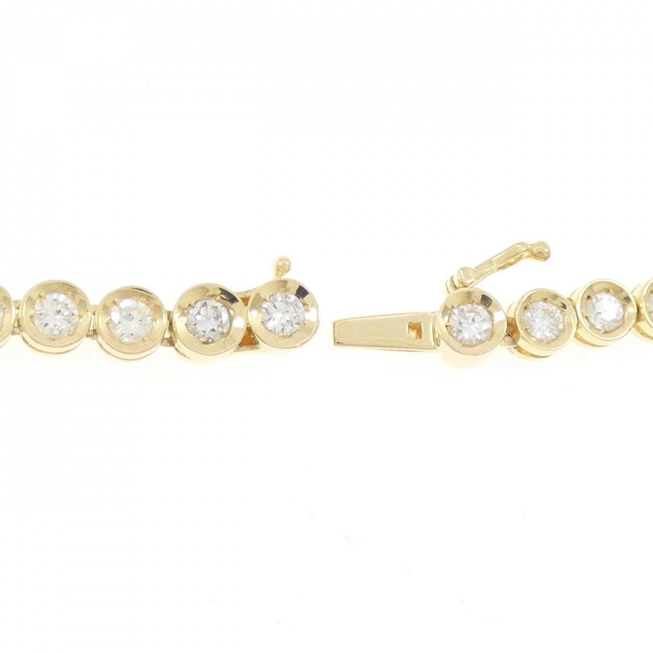 K18YG ダイヤモンド ネックレス 13.13CT