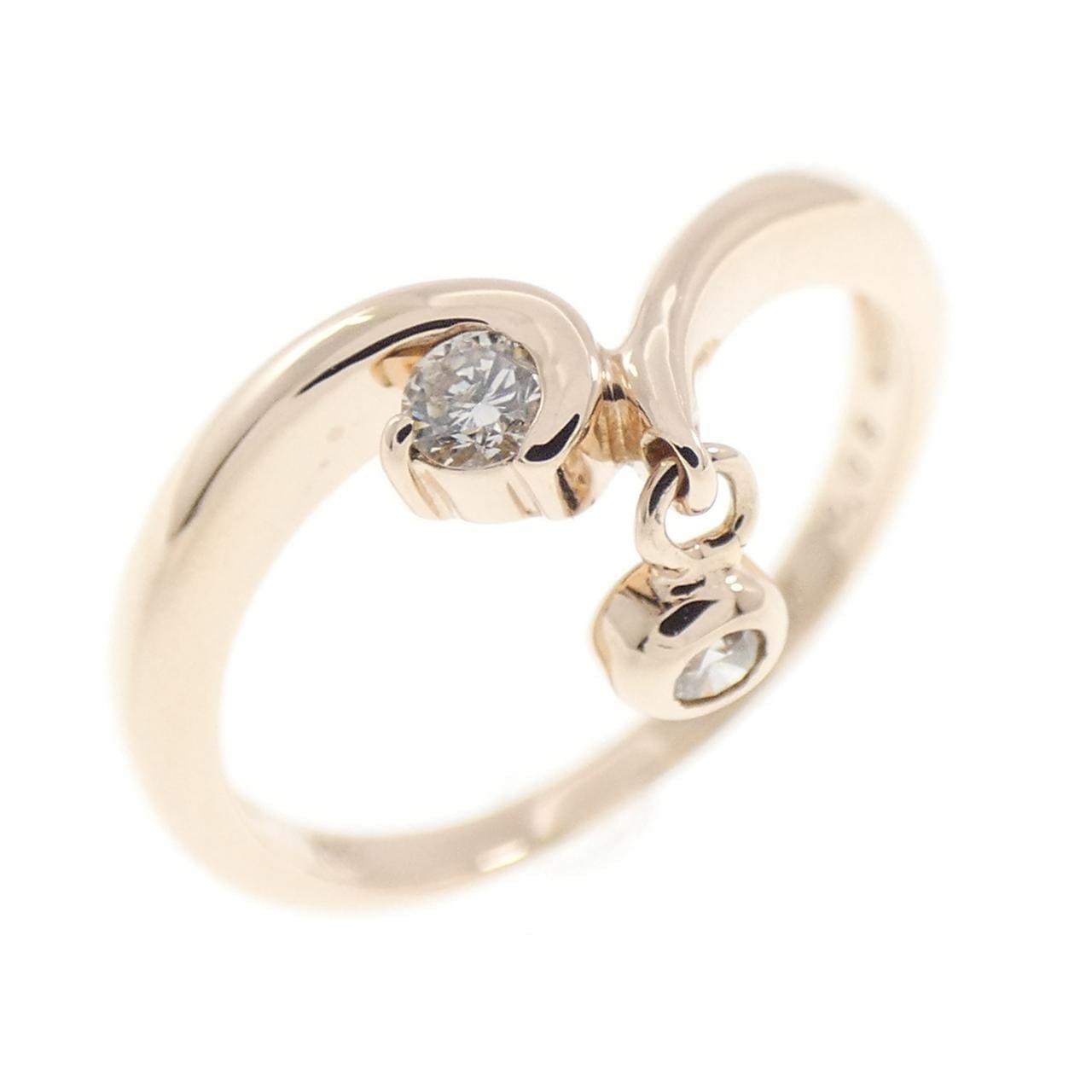 セイレーン　アズーロ ダイヤモンド リング 0.08CT