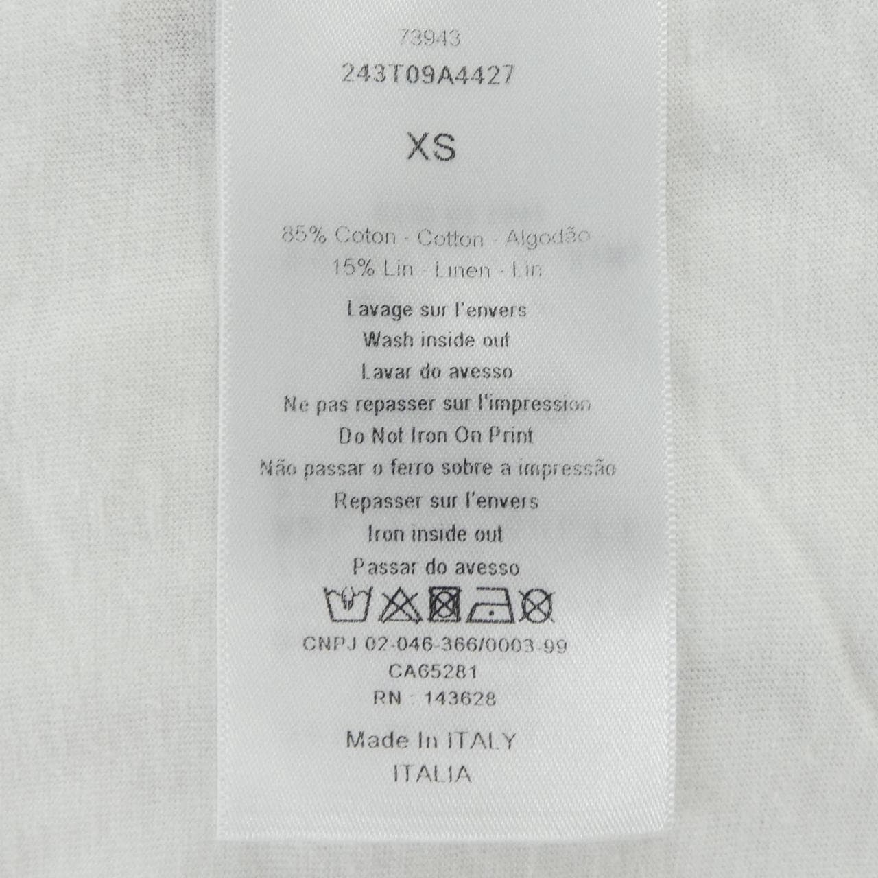 クリスチャンディオール CHRISTIAN DIOR 243T09A4427 Tシャツ