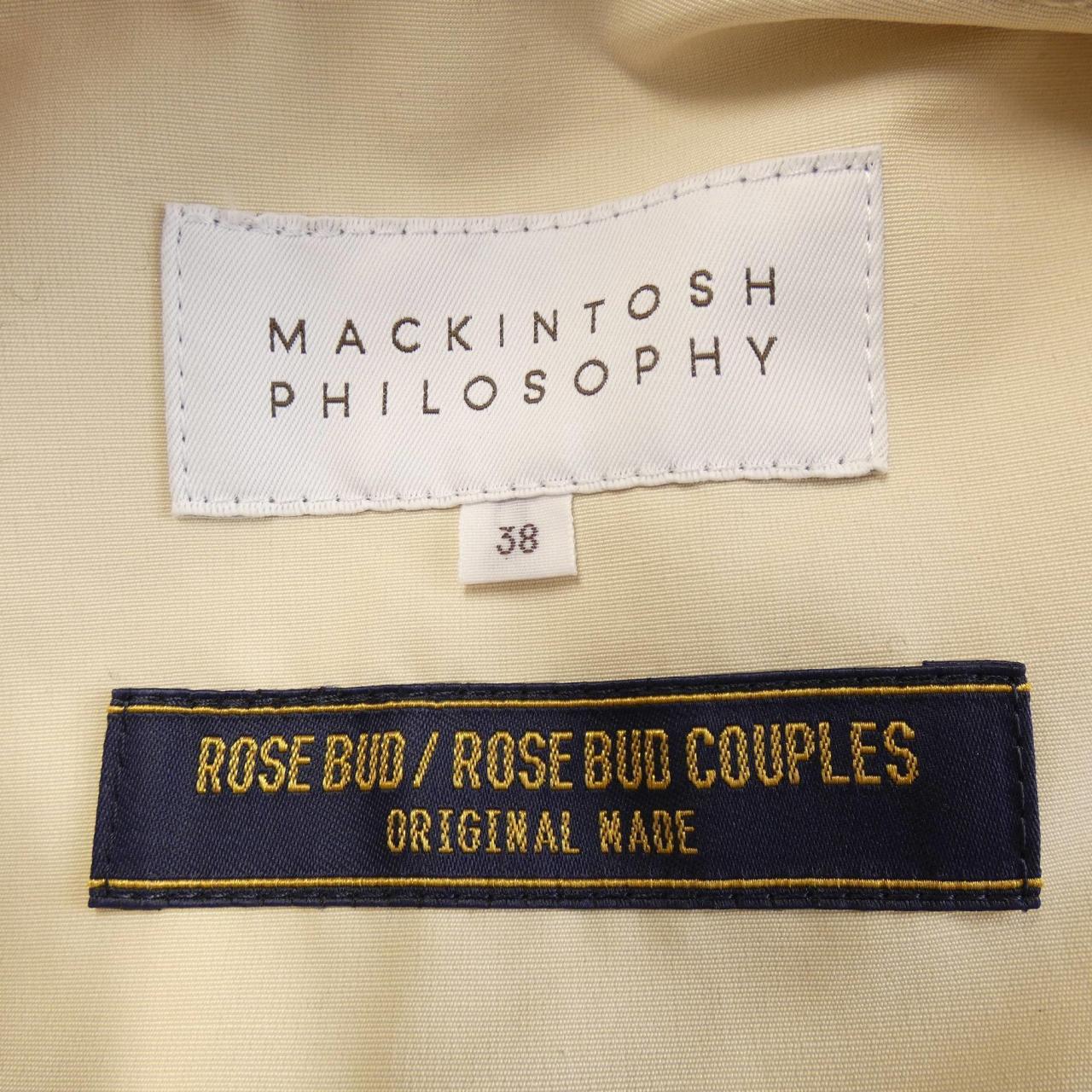 MACKINTOSH PHILOSOPHY ROSE BUD外套