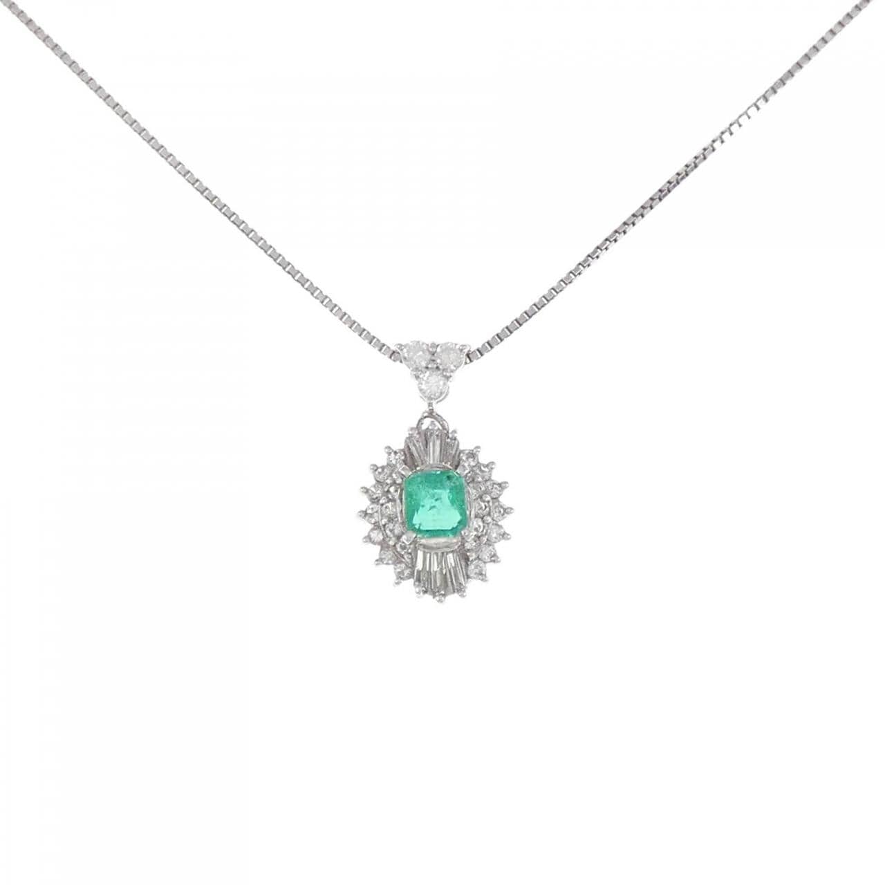 PT Emerald Necklace 0.38CT