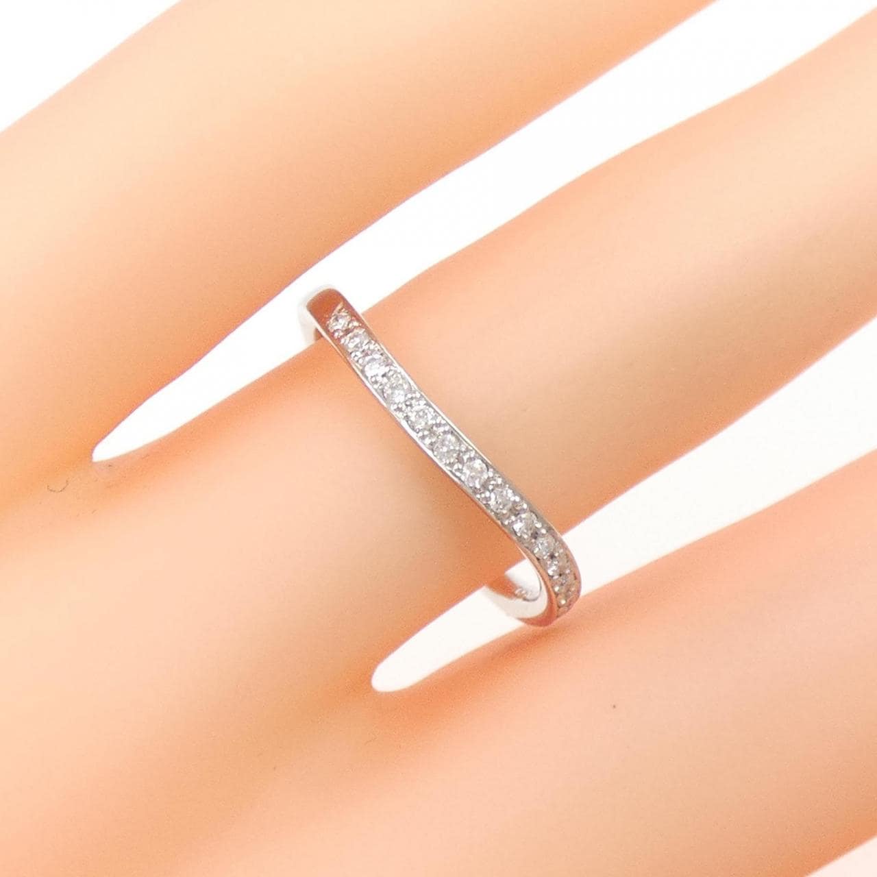 PT Half Eternity Diamond Ring 0.10CT