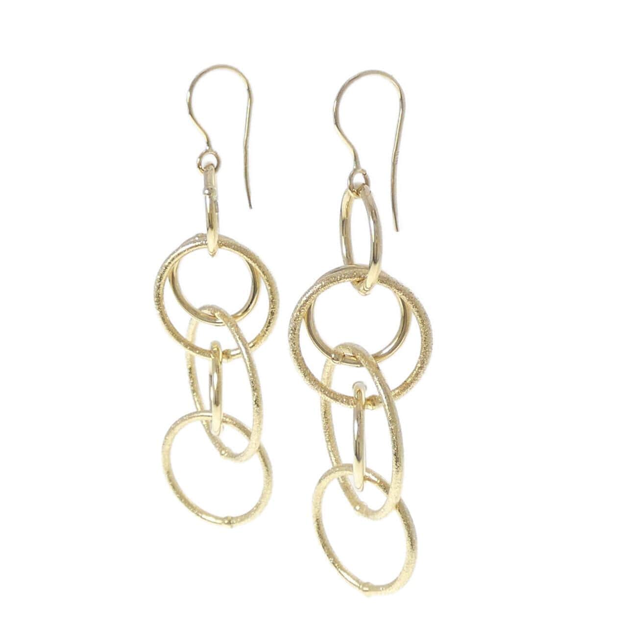 STAR JEWELRY K18YG earrings