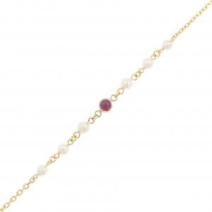 K18YG ルビー ブレスレット