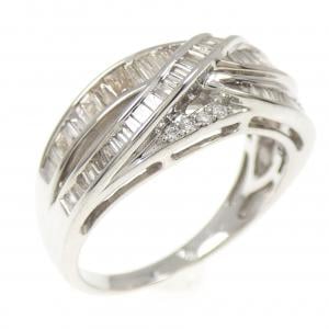 K18WG ダイヤモンド リング 0.70CT