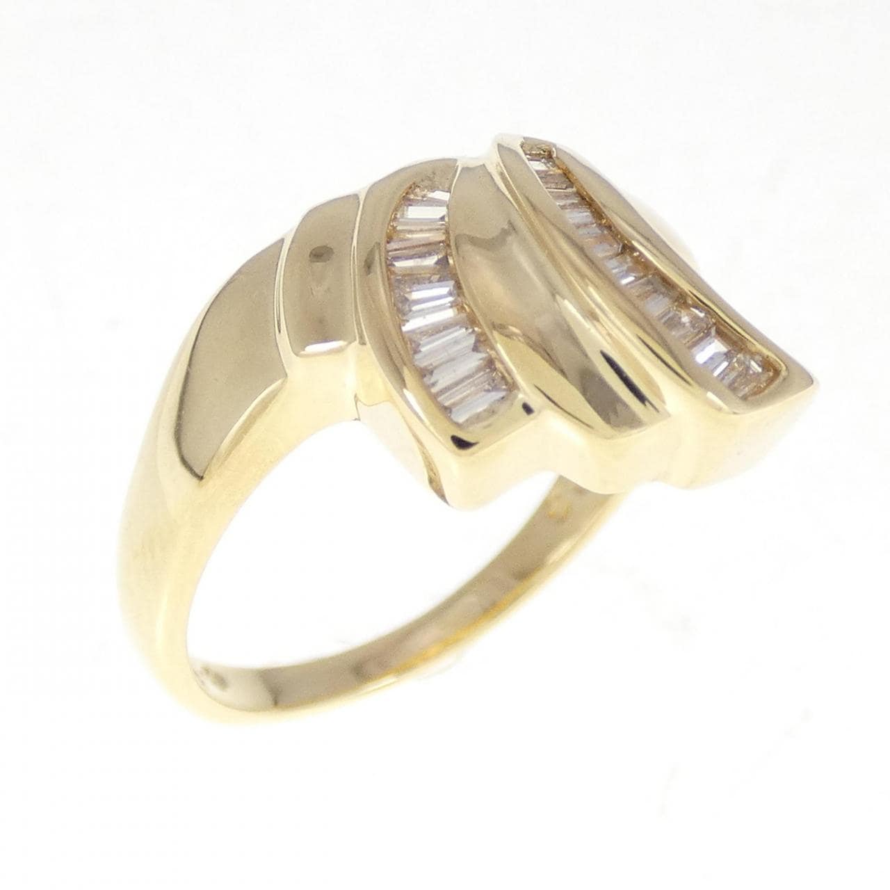 K18YG ダイヤモンド リング 0.22CT