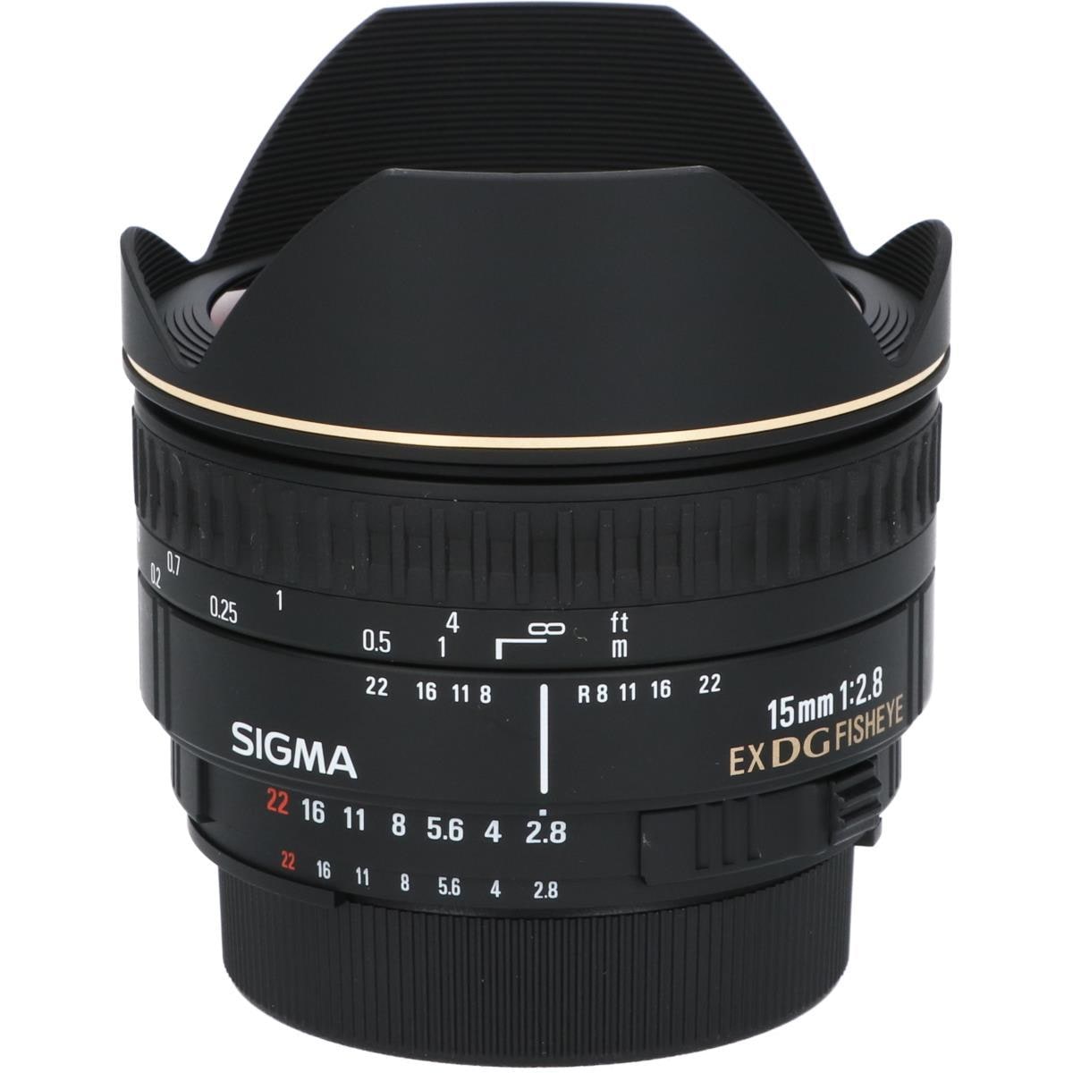 ＳＩＧＭＡ　ニコン１５ｍｍ　Ｆ２．８ＥＸ　ＤＧ　ＦＩＳＨＥＹＥ