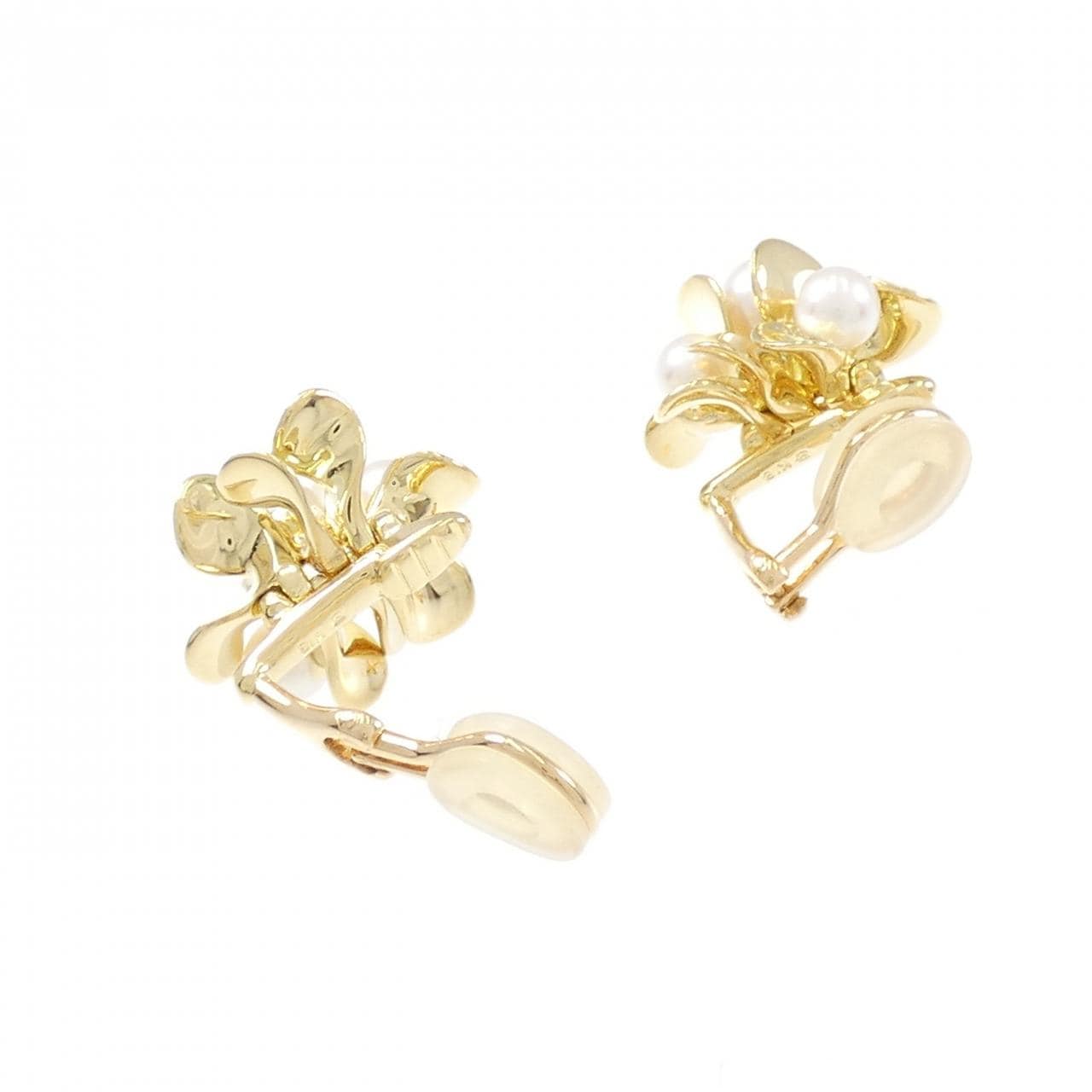 MIKIMOTO Akoya珍珠耳夹