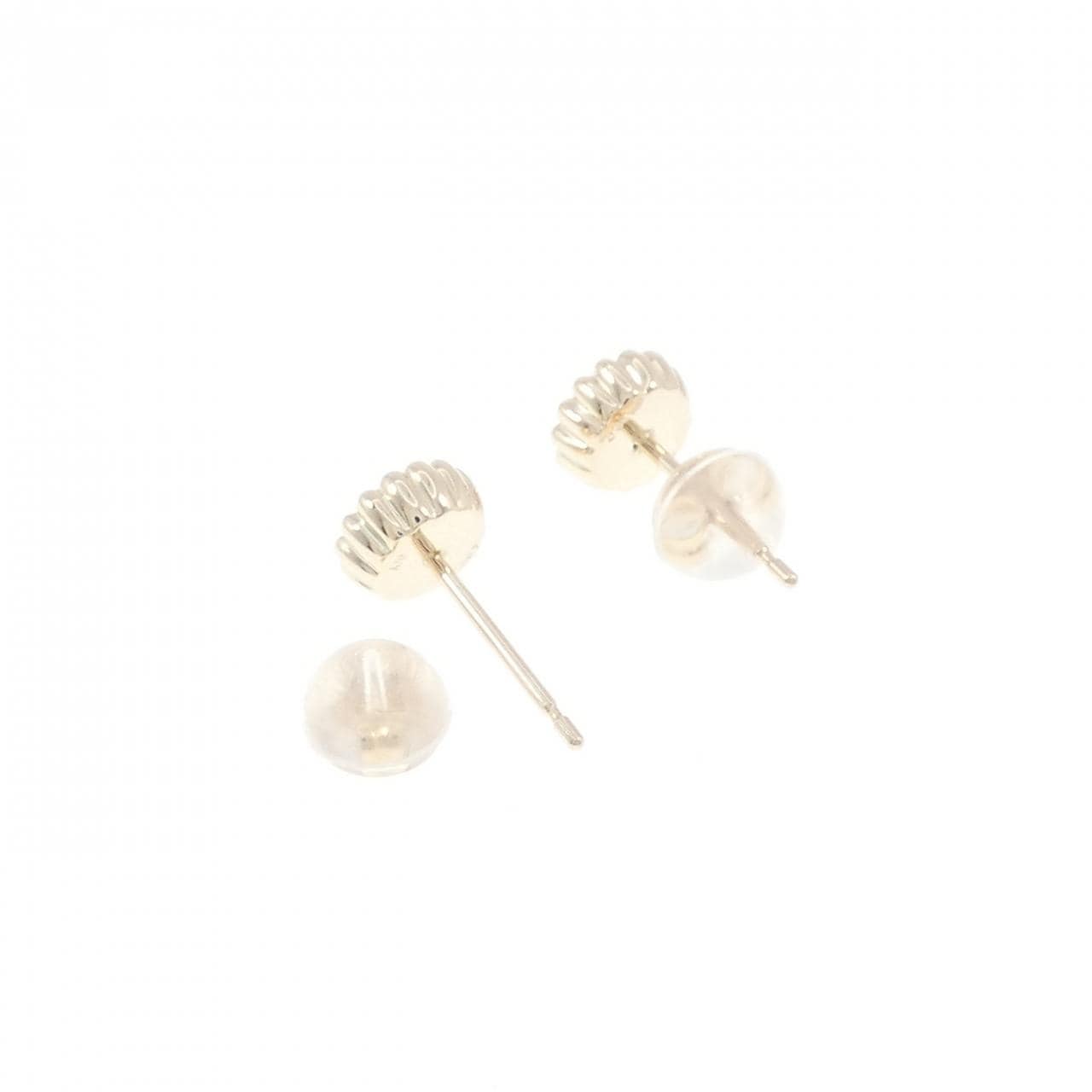 【リメイク】K10YG ダイヤモンド ピアス 0.14CT